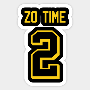 Zo Time Sticker